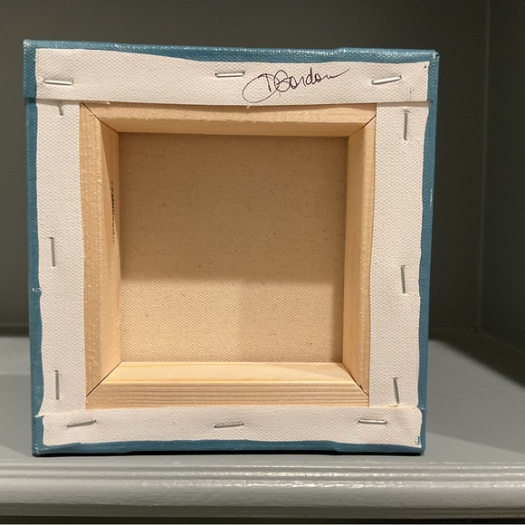 🔴HOLD FOR BELLAM247🔴Heavy Texture Colorful Rabbit Canvas Art🔴 - Picture 3 of 6